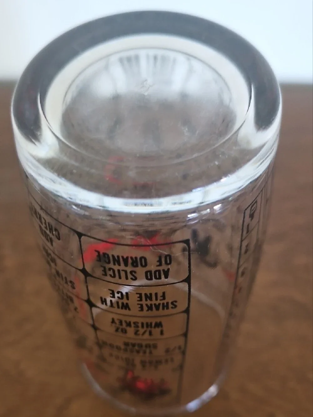 1950s Hazel Atlas Cocktail Mixer Glass • MCM Barware Recipes